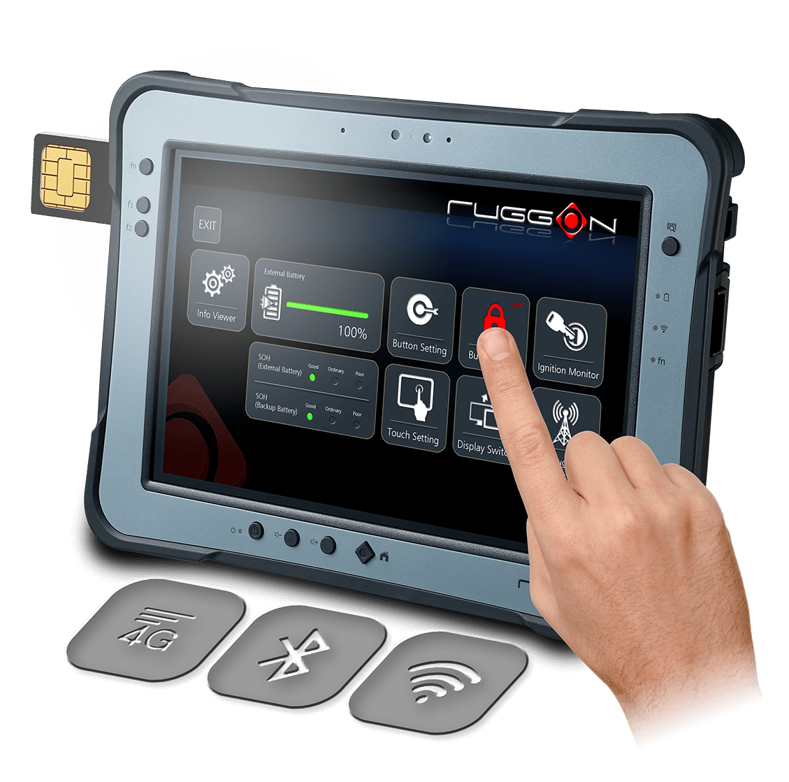RuggON Rugged Tablet SOL PA501